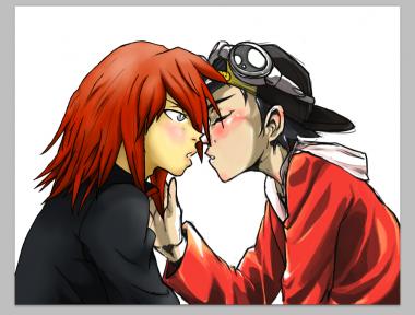 Collab pic with my bro.