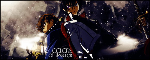 Colors of the Rain - blueish version
