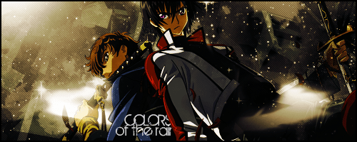Colors of the Rain - yellowish version