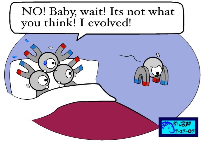 Comic 1  Magnet Love by The Blue Pangolin