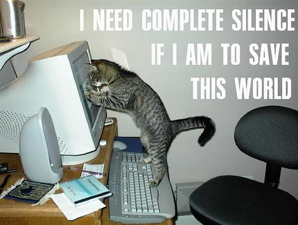 complete silence