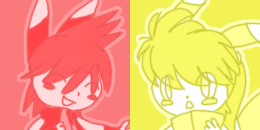 (Copy Paste From deviantART)

YOU CANNOT USE THESE AVATARS

I cannot stop drawing Redchu and Yellowchu! >w<
Yet another avatar set I made of them from