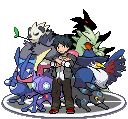 Cover of the album.

*Credits for the Greninja/Pangoro goes of Noscius and Mega Tyranitar from domino99designs.
