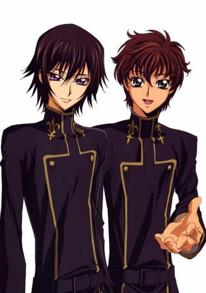 cute c suzaku pero sexy c lelouch