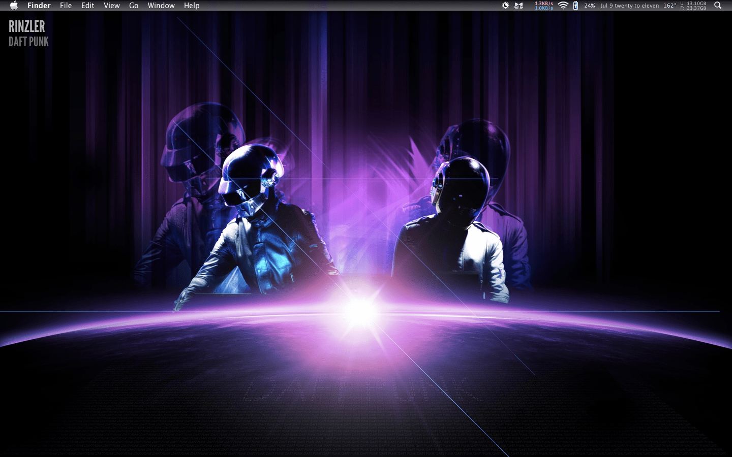 Daft Punk wall