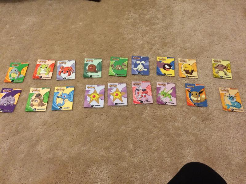 Danone Pokemon cards