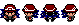 Dark Trainer Mini Sprites
