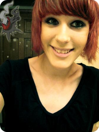 Darkrai!
My hairs a bit more hot pinkish now.