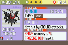 Darkrai Pokesho