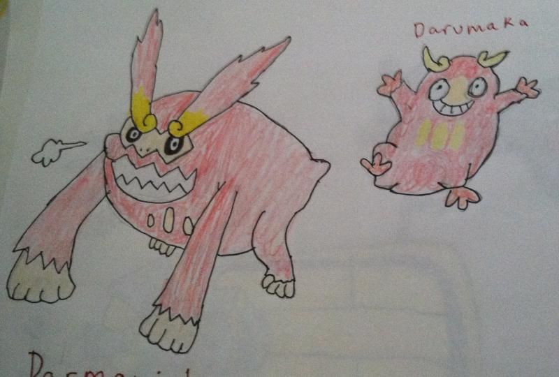Darumaka and Darmanitan