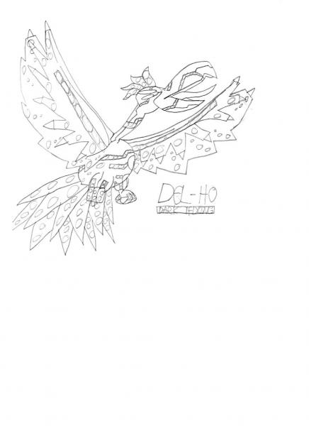 Del-Ho, Ho-oh's dark form.