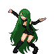 Delilah, a poisen/dark elite, Koga's grandaughter