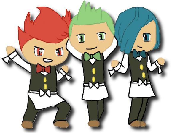 dento, poddo, and koon!