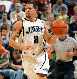 Deron Williams of the Utah Jazz