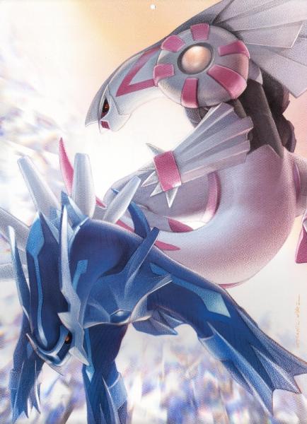 dialga and palkia,pretty random!