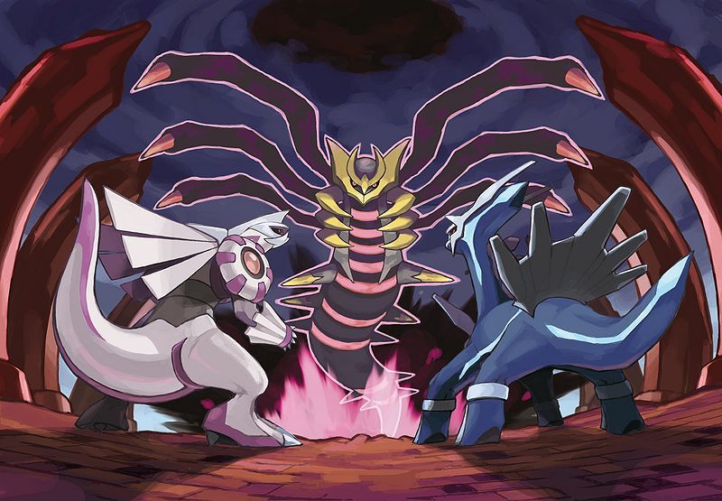 Dialga, Palkia & Giratina
