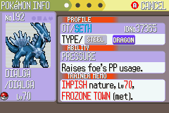 Dialga Pokesho