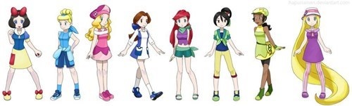 Disney Princess Pokemon? Epic. This is ADORABLE.