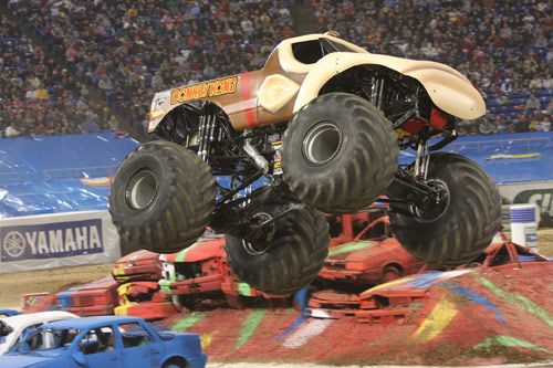 dk truck in action