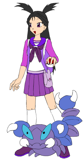 Dokusei is a student in the Pokemon Type Acadamy, a school that divides students into divisions based on their favorite type. Dosuki is in the Poison 