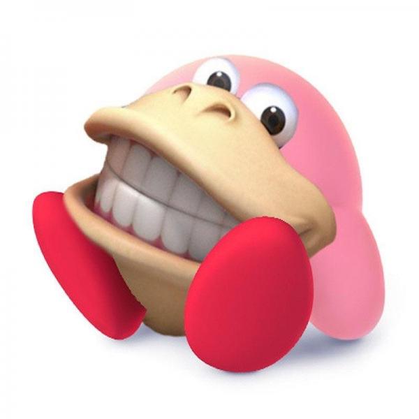 Donkirby Kong? Donkirby Kirby? Donkey Kirby? Who knows? Cursed Image 3.