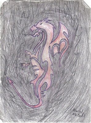 dragon logo i made