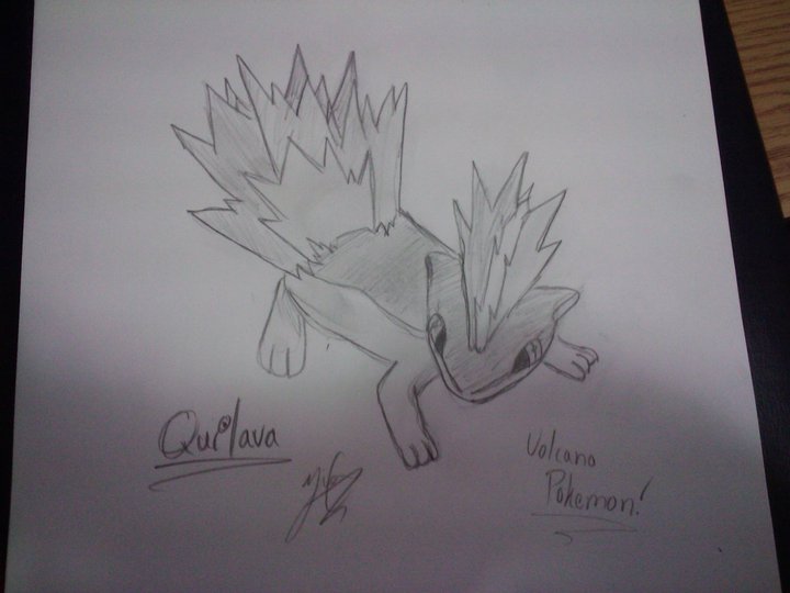 Drawing:
Quilava :D