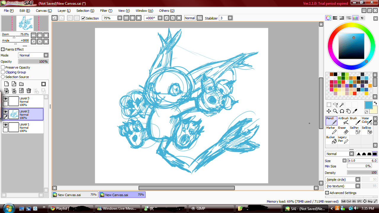 Drawing sketch