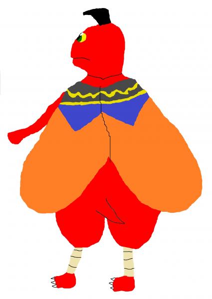 Drawn and re-did on paint.