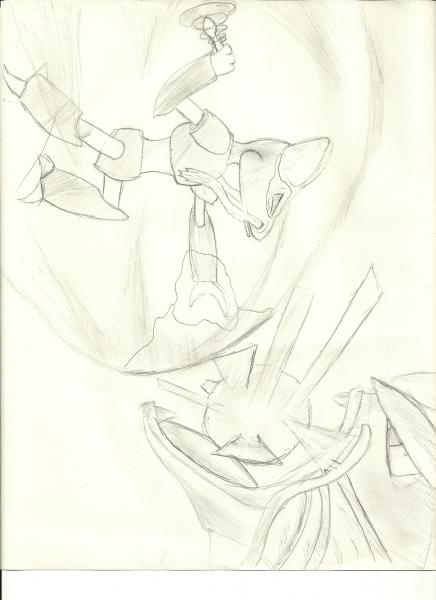Drew this after an Epic battle against Lance's Gyarados. A narrow win.
