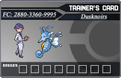 Dusknoirs's trainer card