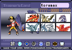 E Monster Trainer Card
