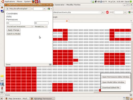 Editing Permissions in the Twinleaf Map file