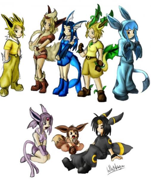eevee evolution