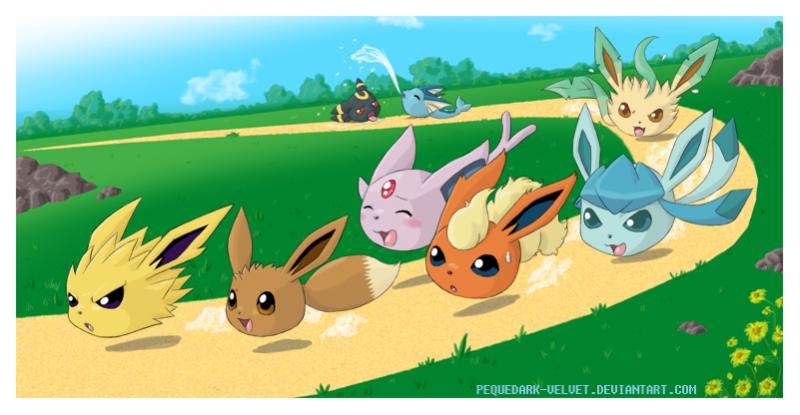EEVEE EVOLUTIONS IN BALL FORM TRAINING LOL
