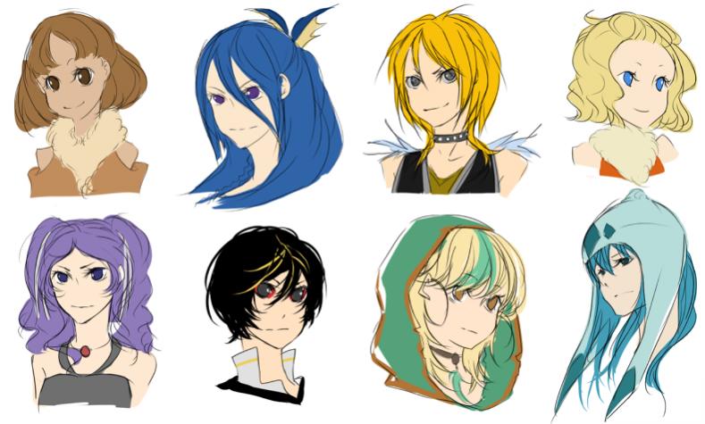 Eeveelutions:

Eevee (♀), Vaporeon (♀), Jolteon (♂), Flareon (♀)
Espeon (♀), Umbreon (♂), Leafeon (♀), Glaceon (♂)