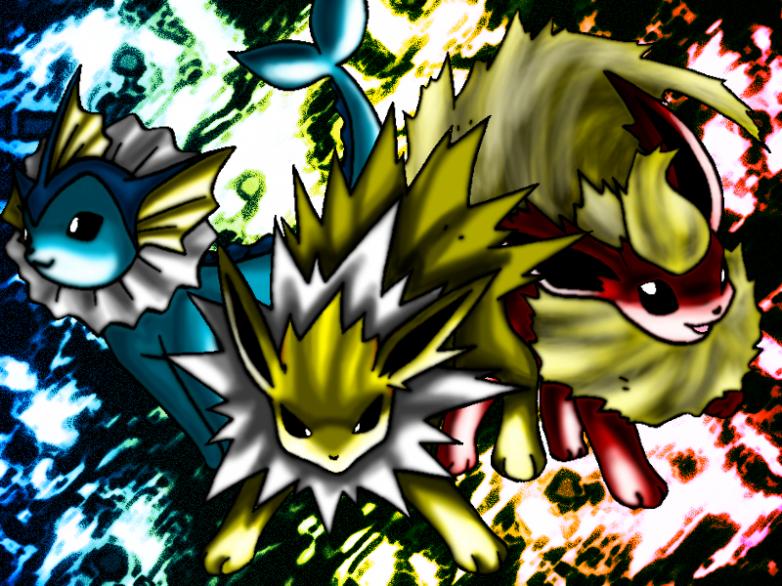 eeveelutions the orginal and the best. Nuff said!