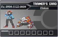 Eleken's Trainer Card