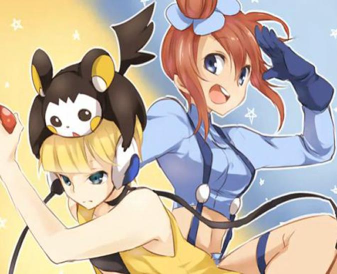 Elesa and Skyla