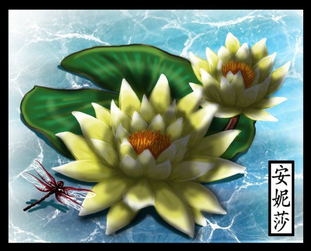 Enjoy Colouring's Lily Pade   Done 2016