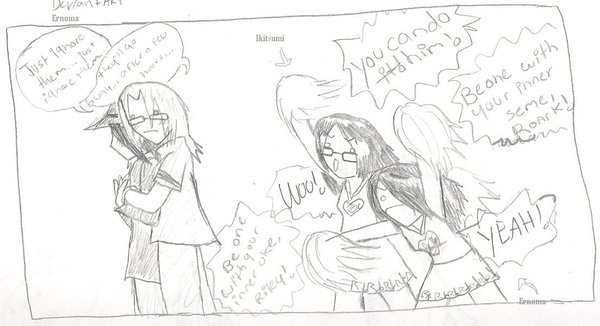 Ernoma: The Inconspicuous Duo!
Yeah, we're awesome like that.

Art by Ernoma!

http://ernoma.deviantart.com/art/The-Inconspicous-Duo-117522468
