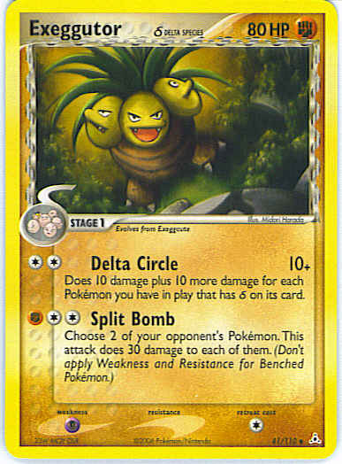 Exeggutor Pokemon Card