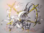 Face Arceus wrath