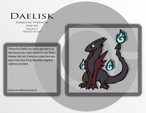 Fake Pokemon   Daelisk by Prinny Dood
