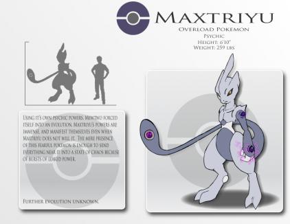 Fake Pokemon   Maxtriyu by Prinny Dood