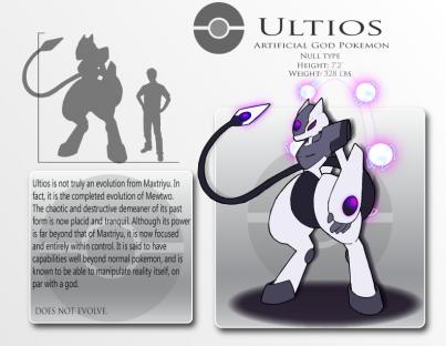 Fake Pokemon   Ultios by Prinny Dood
