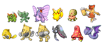 FAKEMON SPRITES
