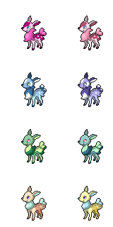 Fanmade Delta Deerling Set
Set 1 - Fairy (Spring)
Set 2 - Ice (Winter)
Set 3 - Grass (Summer)
Set 4 - Normal (Fall)