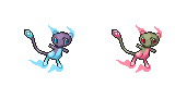 Fanmade Delta Mew 
Ghost/Ice