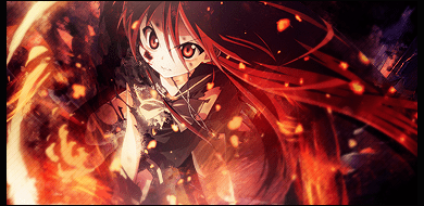 Featuring Shana from Shakugan no Shana; Made by Suijho.